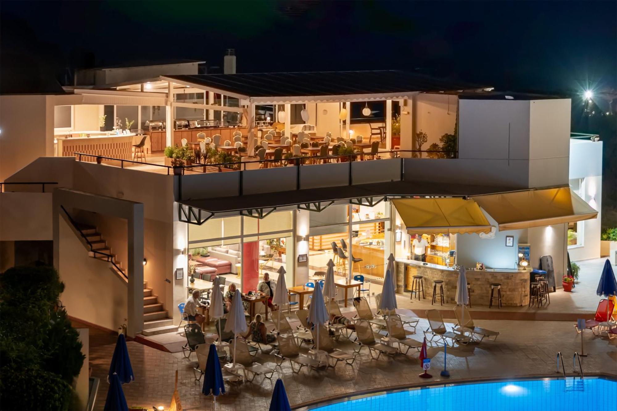 Pegasus Hotel Stalos Luaran gambar